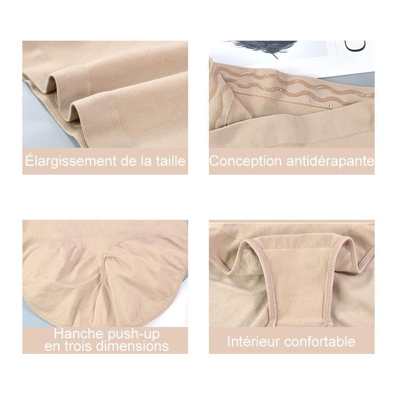 Plusgenial™ Body Shaping Culotte à Taille Haute avec Silicone Antidérapante