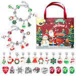 Ensemble De Bracelets De Compte Á Rebours De Noël Bricolage 24 Jours
