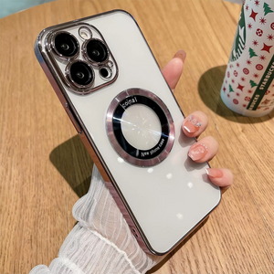 Coque iPhone aimantée transparente