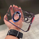 Coque iPhone aimantée transparente