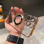 Coque iPhone aimantée transparente