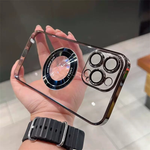 Coque iPhone aimantée transparente