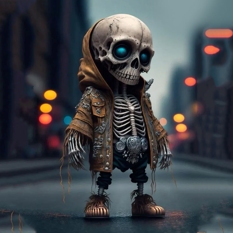 Figurines de squelette cool