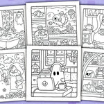 Spooky Cutie : Livre de coloriage pour adultes et adolescents