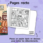 Spooky Cutie : Livre de coloriage pour adultes et adolescents