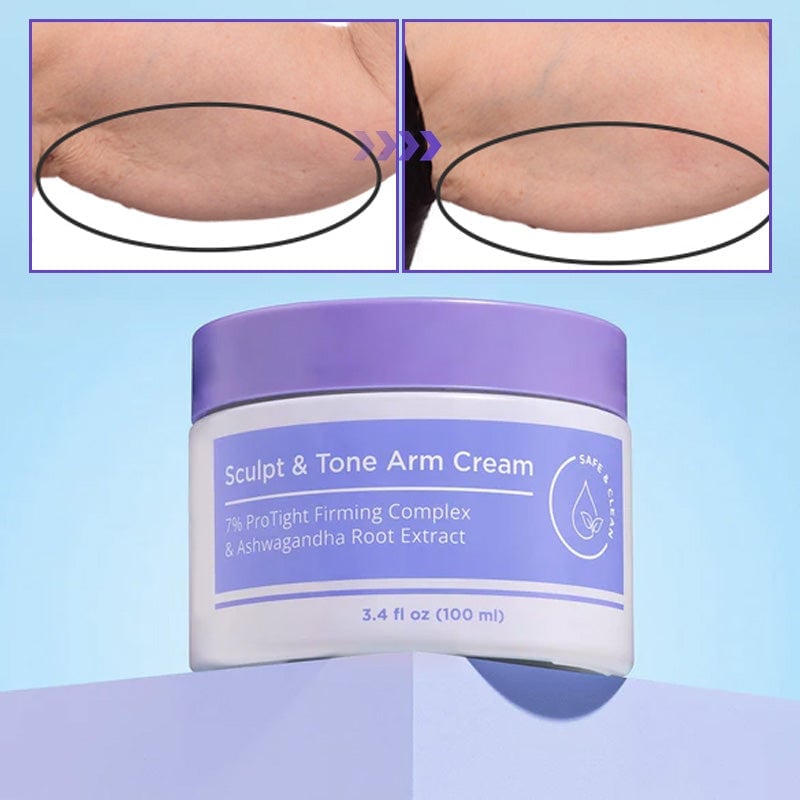 Crème pour les bras sculptée et tonique