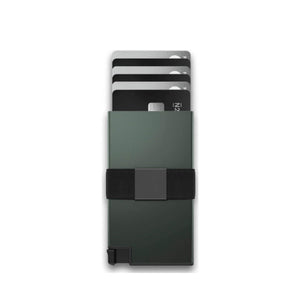 Porte-cartes en aluminium pour homme