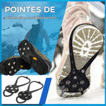Couvre-chaussures antidérapant universel pour crampons de raquettes à neige pour l'hiver