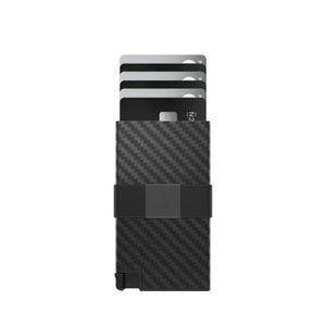 Porte-cartes en aluminium pour homme
