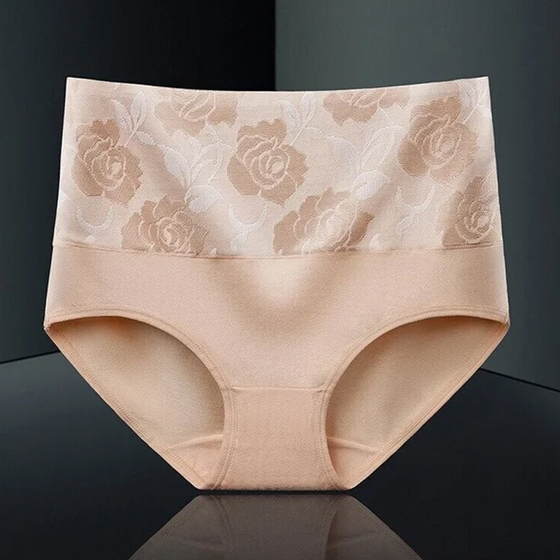 Culotte en coton taille haute