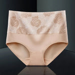 Culotte en coton taille haute