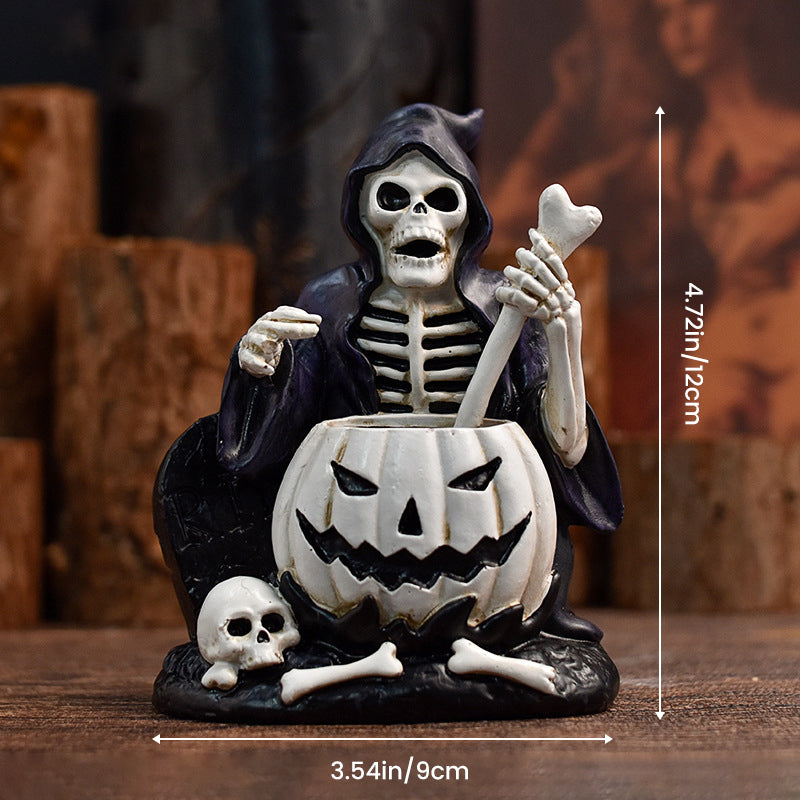 ☠️☠️Ornerlavie — Décoration de personnage de squelette pour Halloween
