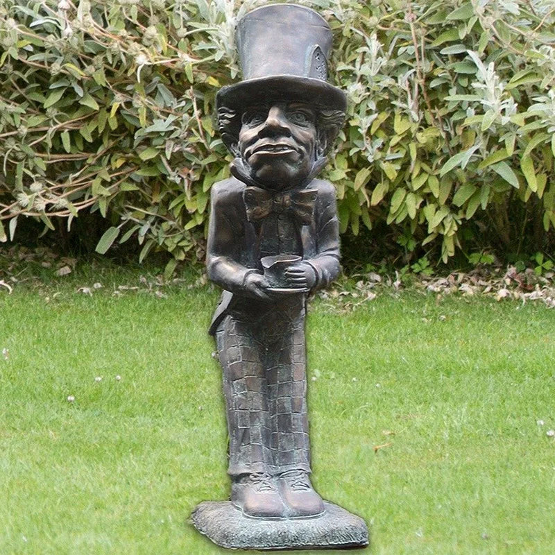 Ensemble d'ornements du pays des merveilles Décoration de jardin
