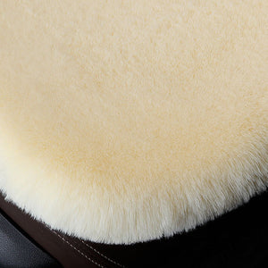 Coussin de siège de voiture en peluche