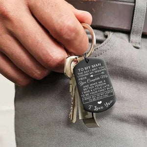Porte-clés Je veux que tous mes derniers soient avec toi