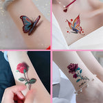 Autocollant de tatouage stéréo 3D