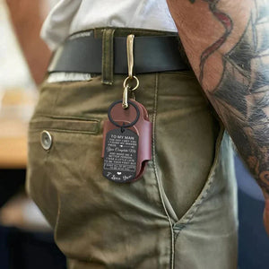 Porte-clés Je veux que tous mes derniers soient avec toi