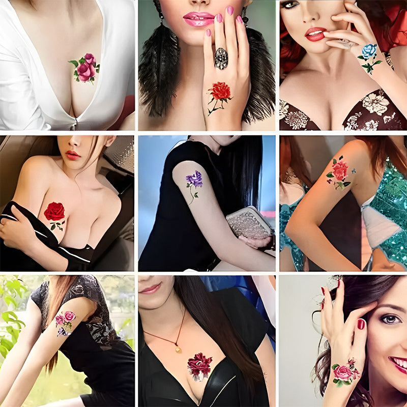 Autocollant de tatouage stéréo 3D