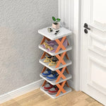 Organisateur de rangement pour étagère à chaussures multicouche