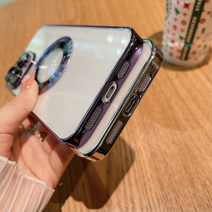 Coque iPhone aimantée transparente