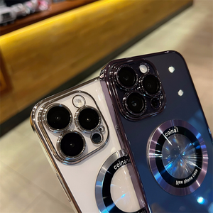 Coque iPhone aimantée transparente