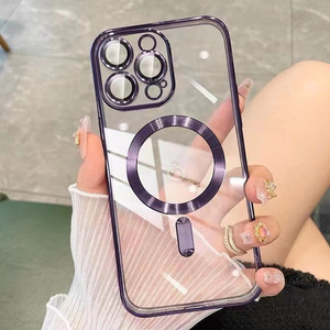 Coque iPhone aimantée transparente
