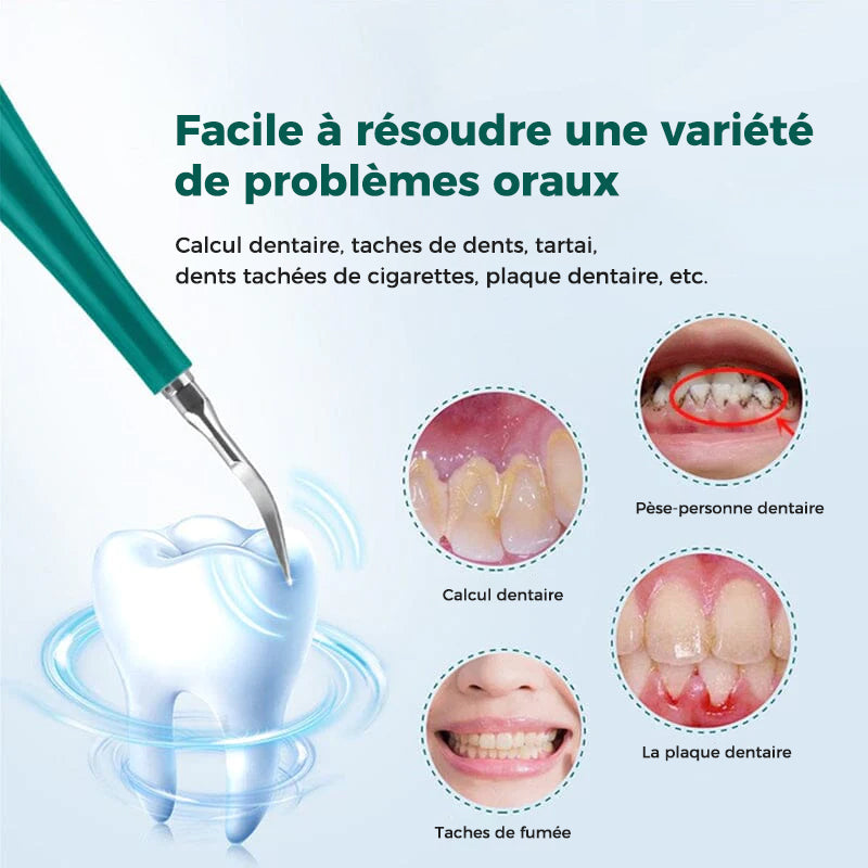 Instrument électrique de nettoyage des dents