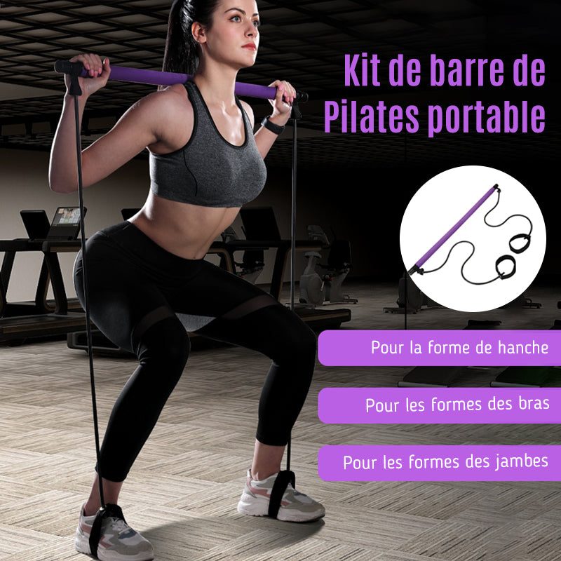 ornerlavie™ Kit de Barre de Pilates Portable