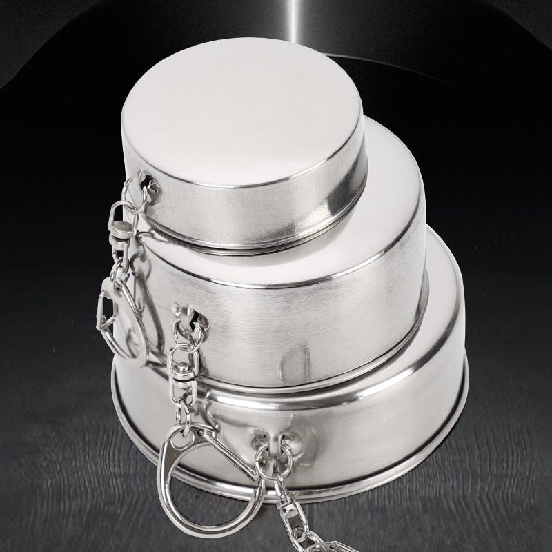 Tasse Pliable En Acier Inoxydable