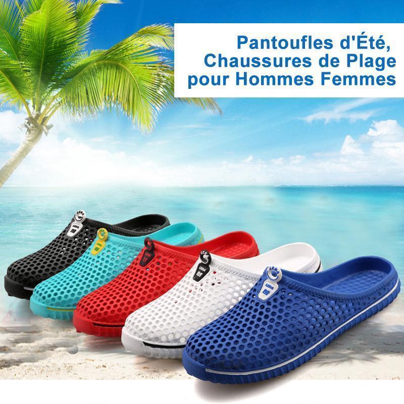 Ciaovie Pantoufles d'été, Chaussures de Plage pour Hommes Femmes - ciaovie