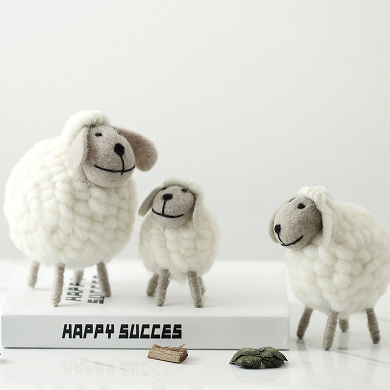 Mignon Agneau Décoratif pour la Maison
