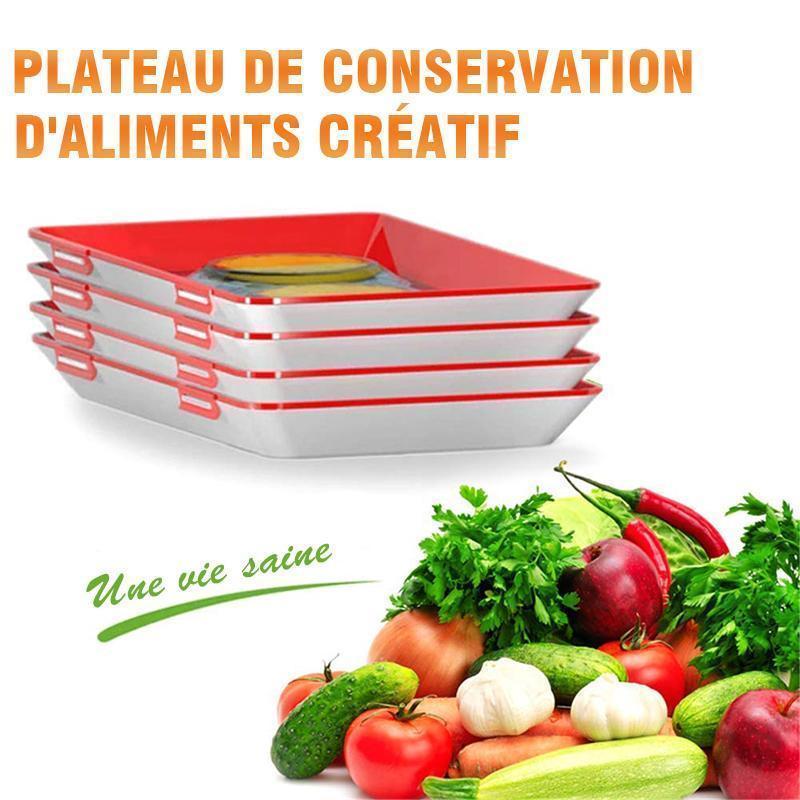 Plusgenial™ Plateau créatif de Conservation des Aliments