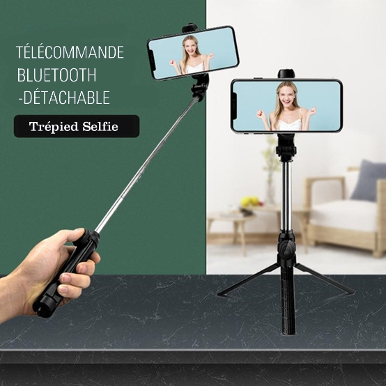 Bâton À Selfie Portable À 3 Axes