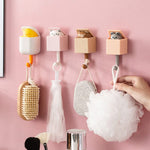 Décoration murale crochet clé chat mignon