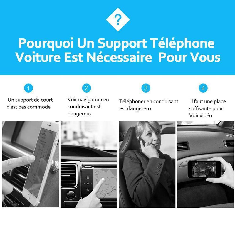 Support Téléphone Voiture - ciaovie