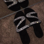 Plusgenial™ Pantoufles Brillantes pour Femmes