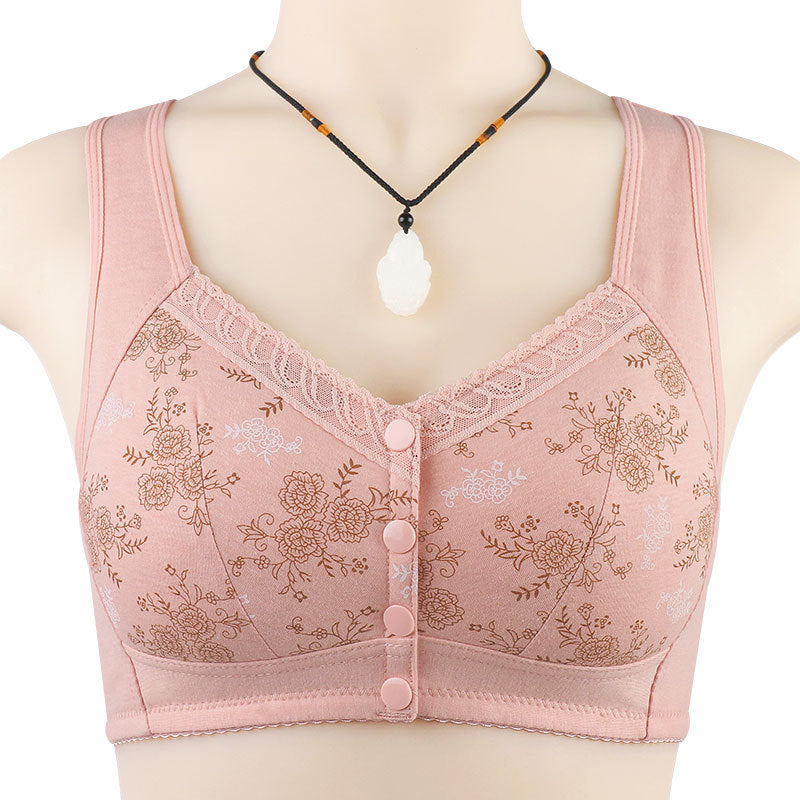 Soutien-gorge en Coton avec Fermeture Frontale