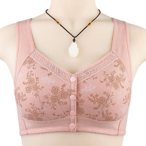 Soutien-gorge en Coton avec Fermeture Frontale