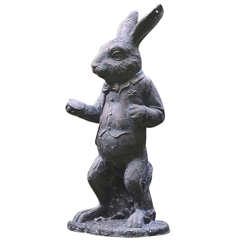 Ensemble d'ornements du pays des merveilles Décoration de jardin