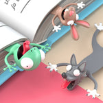 Marque-pages animaux 3D
