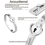 Bracelet de Coeur et Collier de Clé