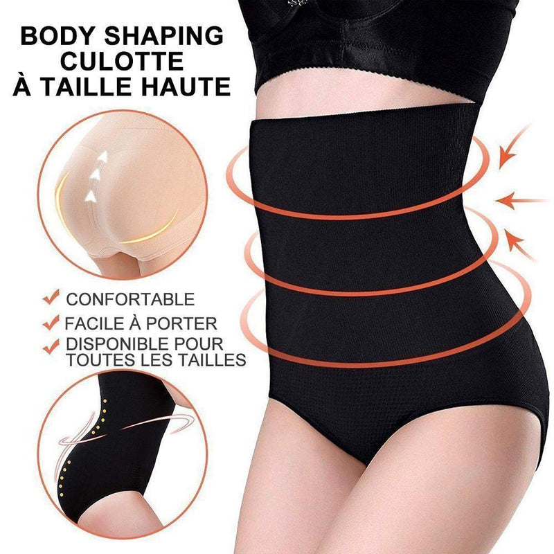 Body Shaping Culotte à Taille Haute