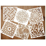 Plusgenial™ Décoration Murale de Qualité Supérieure, 6 pièces