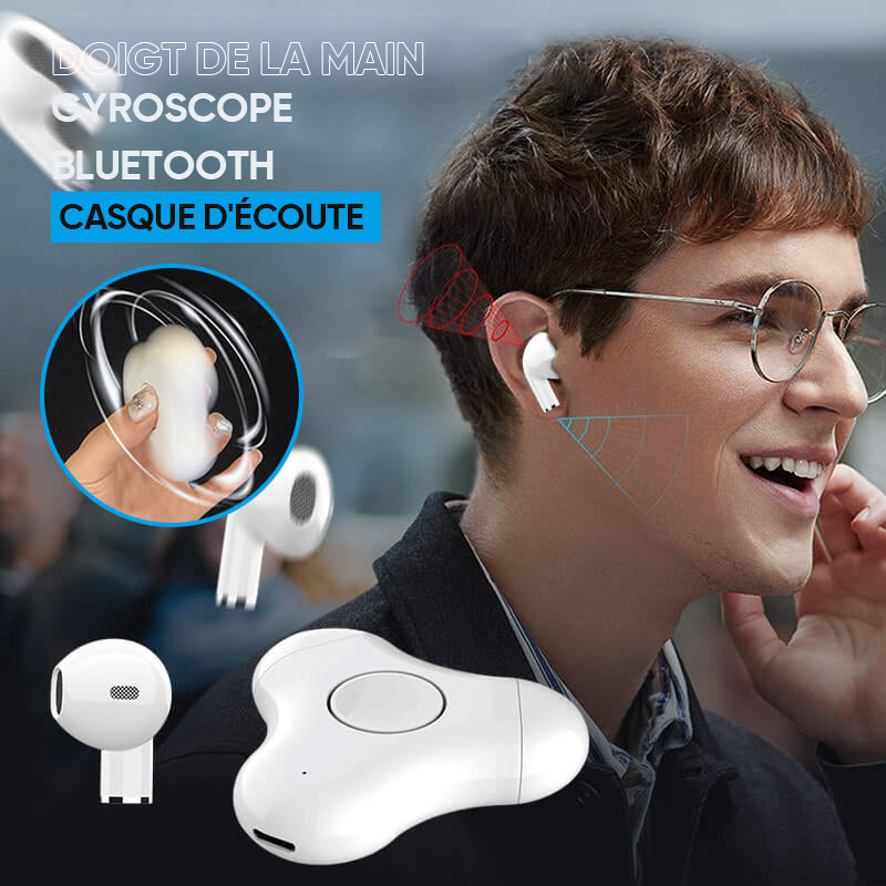 Casque Bluetooth en forme de Gyroscope à Doigts