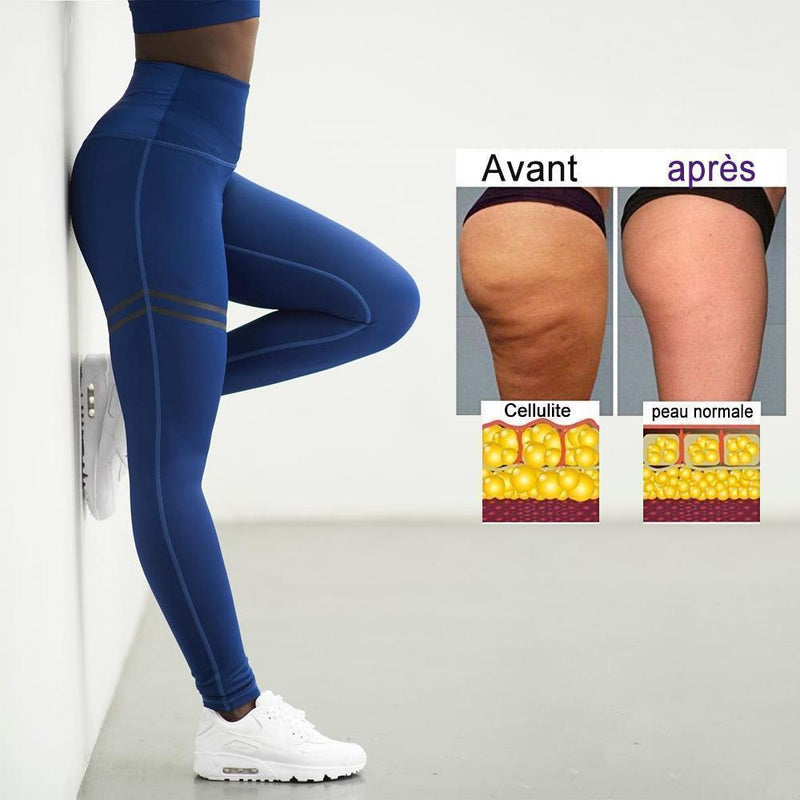 Legging Slim de Compression Haute Anti-Cellulite pour Femmes