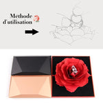 Plusgenial™ Boîte à Bagues Rose Pop-up 3D