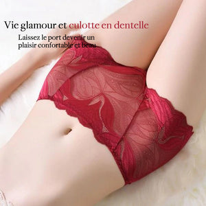 Culotte en Dentelle Brodée pour Femme
