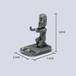 Porte-téléphone statue en pierre