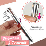 Stylo 4-en-1 pour le contour et l'illumination des sourcils