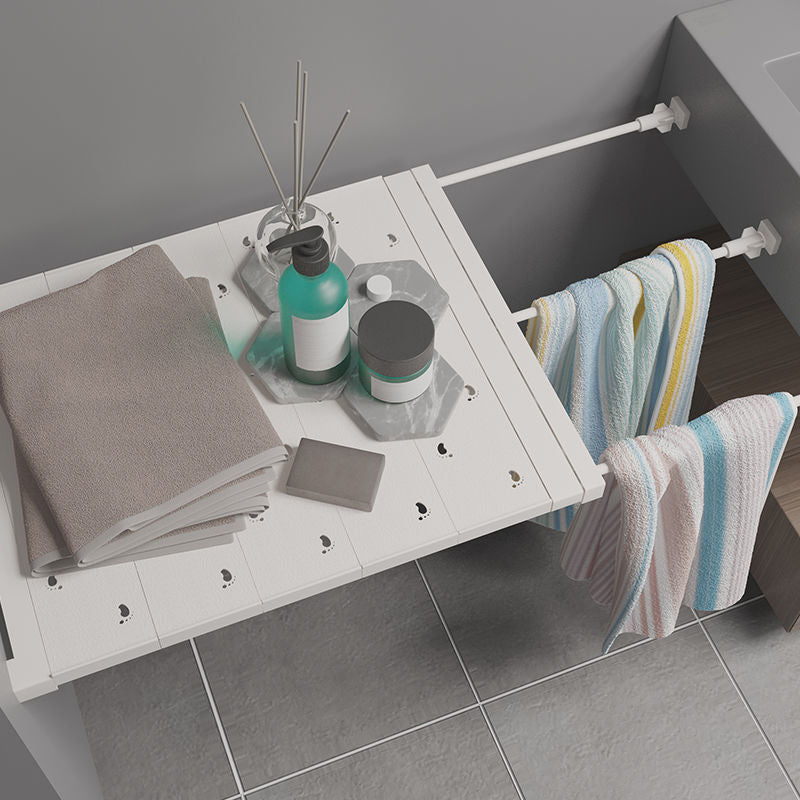 Étagère de rangement extensible pour étagère de tension de placard